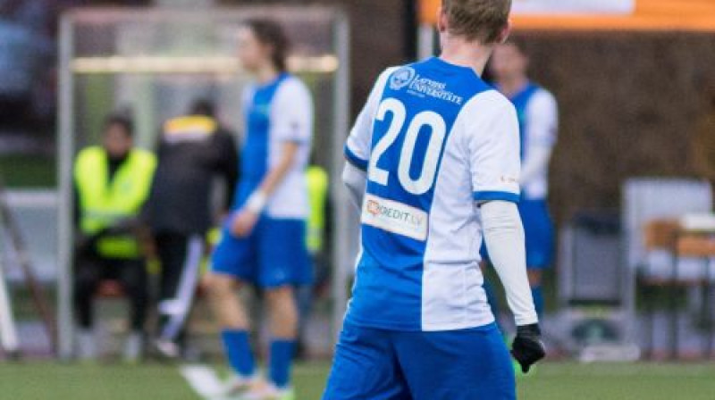 "Metta"/LU futbolists Romāns Rožkovskis
Foto: Māris Greidāns