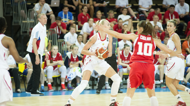 Irina Osipova: 10 punkti uzvarā pār Lielbritāniju
Foto: FIBA Europe