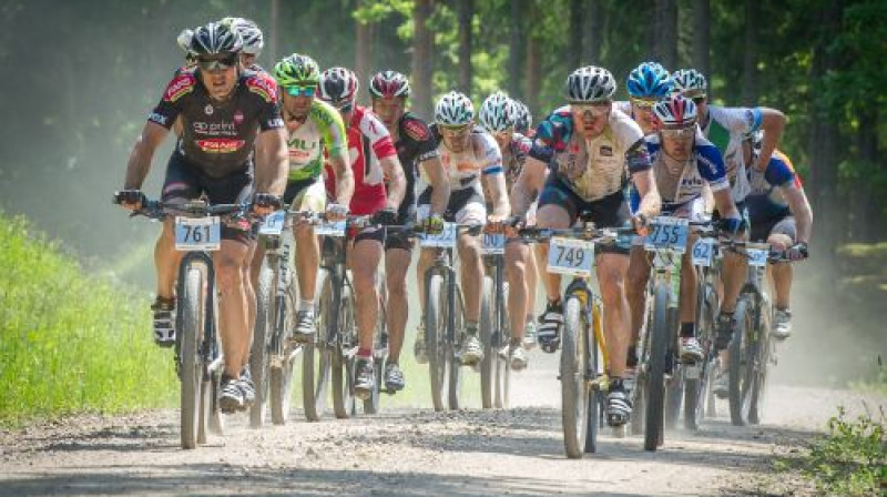 SEB MTB maratons turpinās Siguldā
Foto: Zigismunds Žālmanis