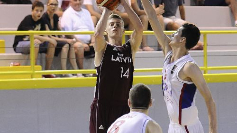 Dāvis Geks
Foto: FIBA/Ciamillo-Castoria/Marchi