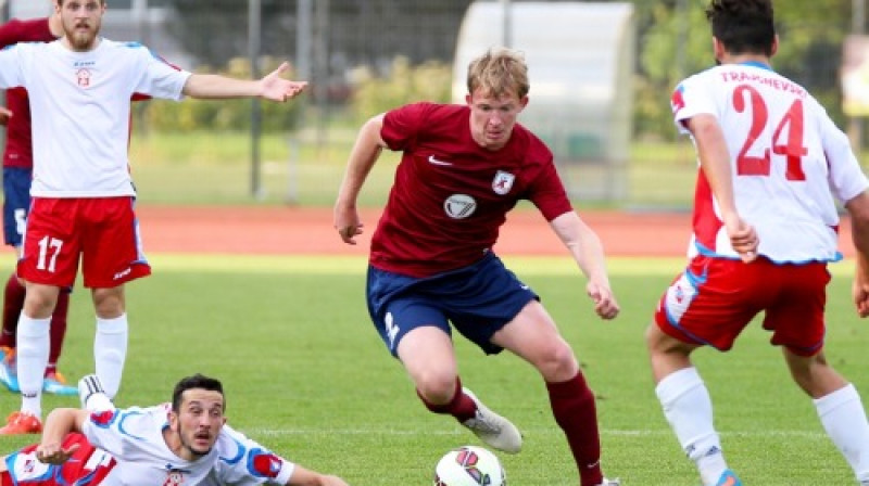 "Jelgavas" uzbrucējs Oļegs Malašenoks
Foto: LFF.lv