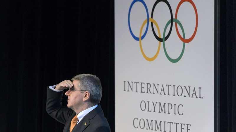 Olimpiskās komitejas prezidents Tomass Bahs 
Foto: AFP / Scanpix