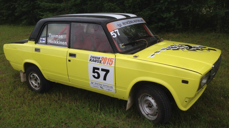 Tomasa Heikinena "žigulis"
Foto: Rencēnu autoklubs