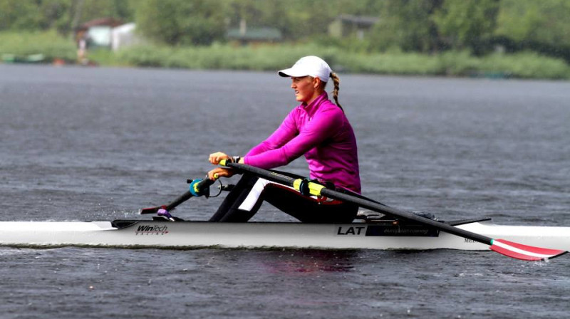 Elza Gulbe 
Foto: Latvian Rowing Sports School