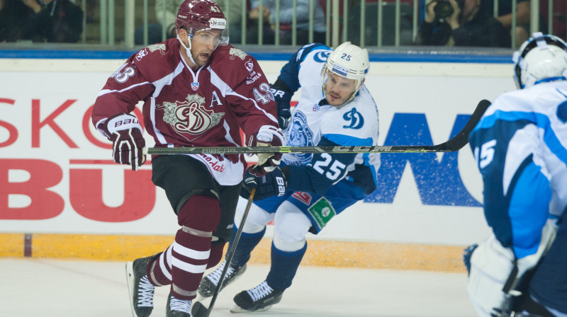 Tims Sestito spēlē pret Minskas ''Dinamo''
Foto: Vladislavs Proškins/f64