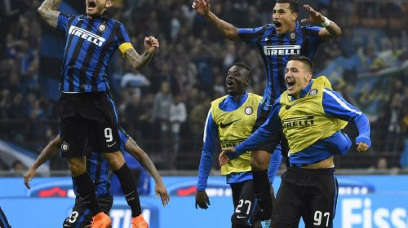 Milānas "Inter" svin
Foto: AFP/Scanpix