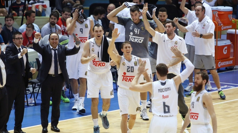 "Real Madrid" triumfs Sanpaulu
Foto: euroleague.net