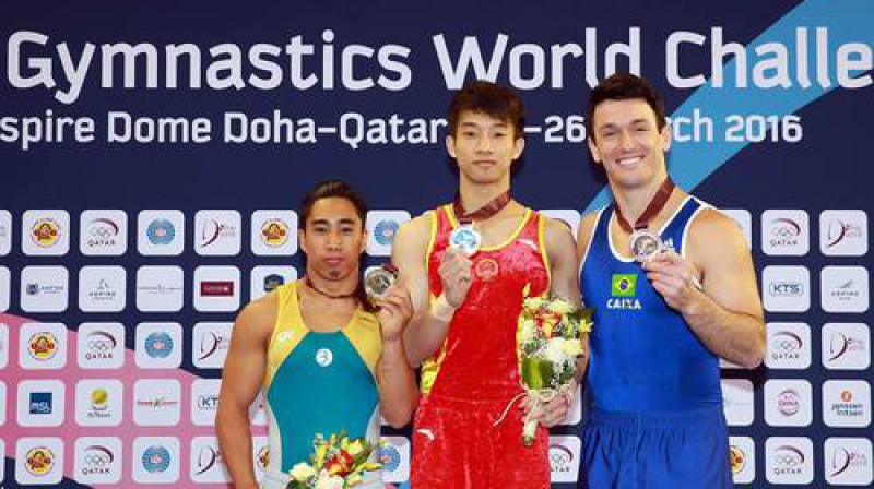 Dohas atbalsta lēciena laureāti 
Foto: dohagym.com