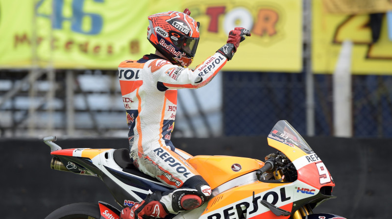 Danijs Pedrosa uzvar Argentīnā
Foto: AFP/Scanpix