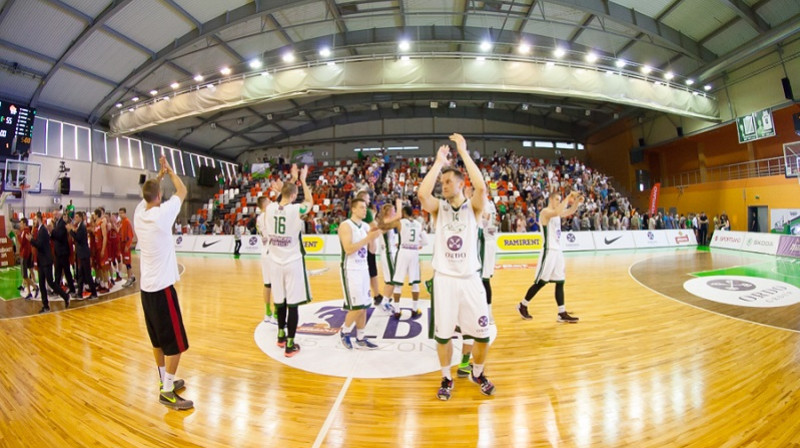 Valmieras komanda pirmo reizi spēlēs LBL finālā
Foto: bkvalmiera.lv