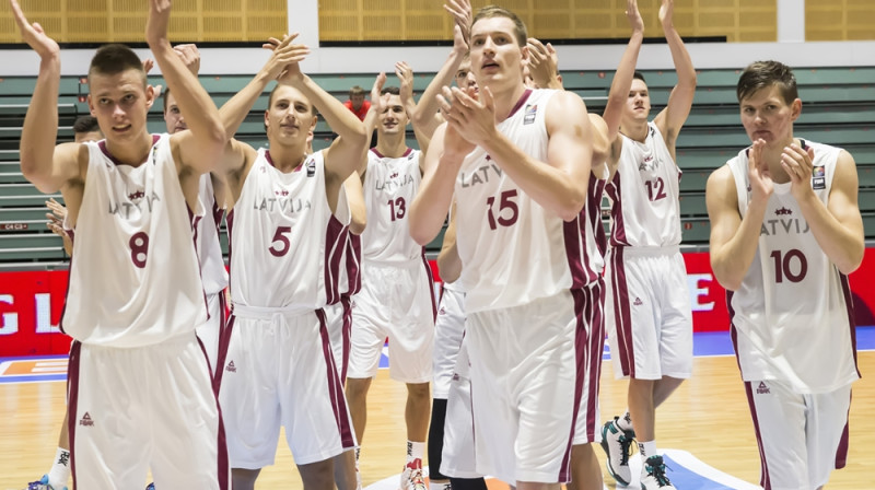 Latvijas U20 izlase: 6.vieta Eiropas čempionātā.
Foto: FIBA.com