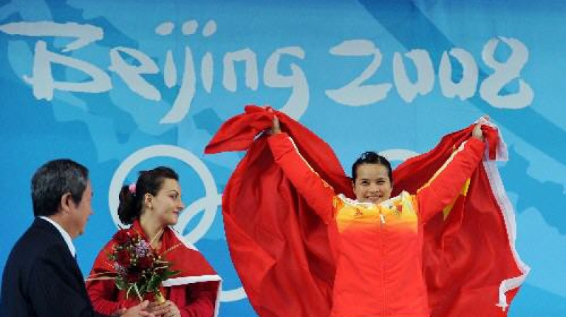 Sesja Čeņa triumfē Pekinas spēlēs (2008)
Foto: xinhuanet.com