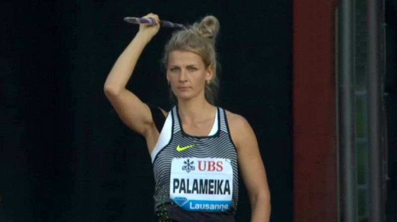 Madara Palameika met Lozannā
Foto: Viasat Sport Baltic