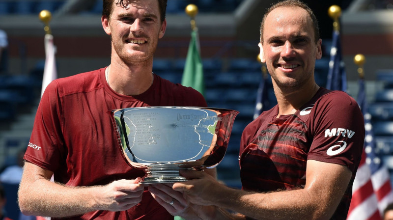 Džeimijs Marejs un Brunu Suaress
Foto: AFP/Scanpix