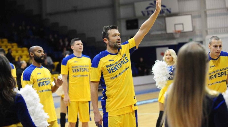 Kristaps Janičenoks un "Ventspils" aizvadīs pirmo izbraukuma spēli Čempionu līgā 
Foto: bkventspils.lv