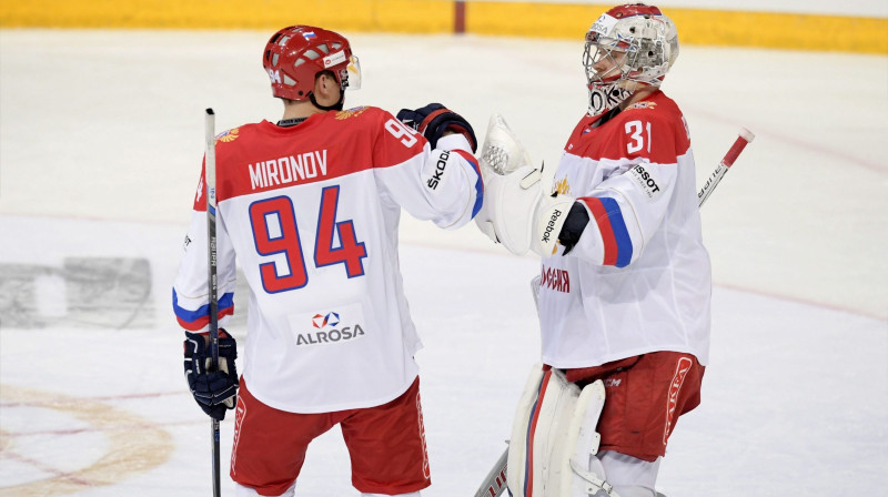 Andrejs Mironovs un Iļja Sorokins
Foto: AP/Scanpix