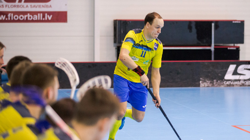 Ingus Laiviņš, SK "Pārgauja"
Foto: floorball.lv