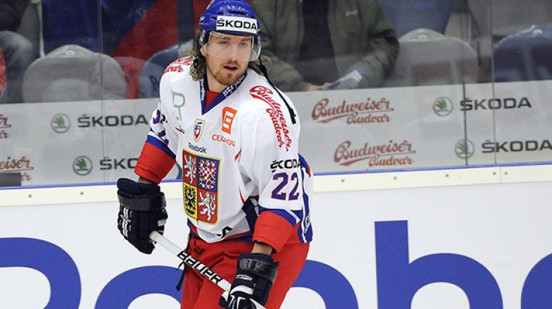 Čehijas izlases uzbrucējs Lukašs Kašpars
Foto: http://www.hokej.cz