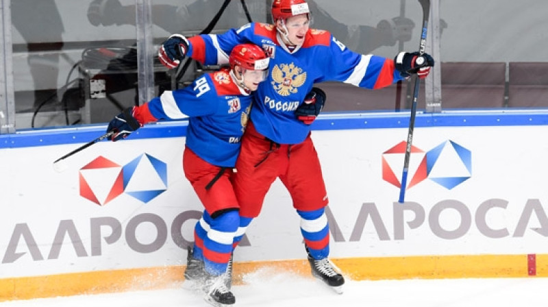 Krievijas olimpiskās izlases hokejisti
Foto: fhr.ru