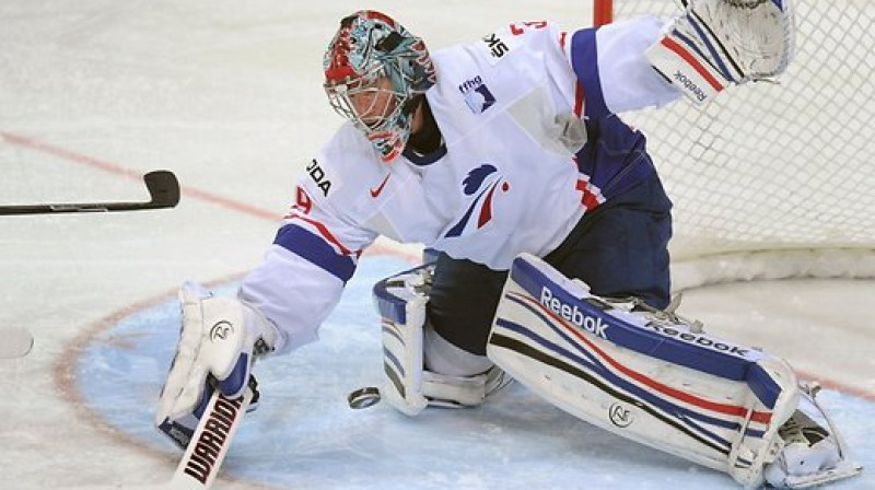 Francijas izlases vārtsargs Kristobals Iē
Foto: AFP/Scanpix