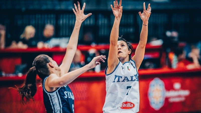 Itālija pret Slovākiju
Foto: fiba.com