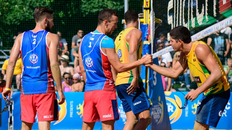 Ivans Perišičs un Alvaru Filju
Foto: FIVB