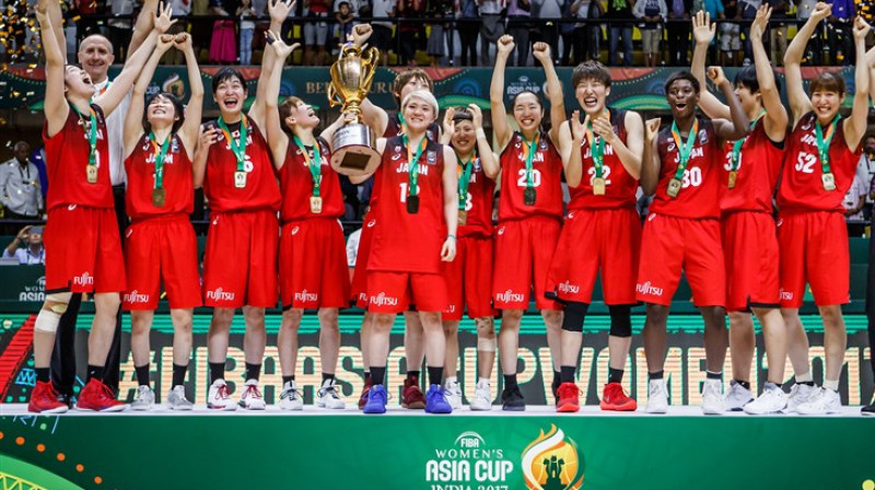 Japānas basketbolistes: Āzijas čempiones trešo reizi pēc kārtas
Foto: FIBA