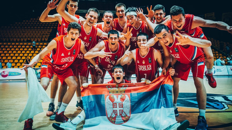 Serbijas juniori: četrkārtēji Eiropas čempioni
Foto: FIBA