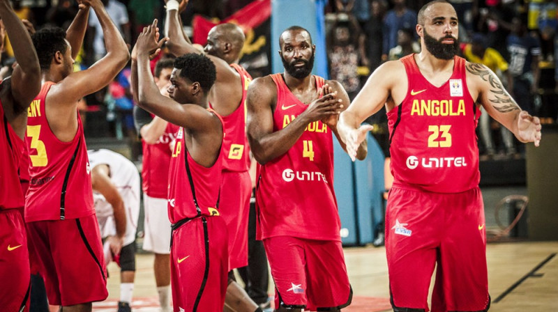 Angolas basketbola izlase
Foto: FIBA