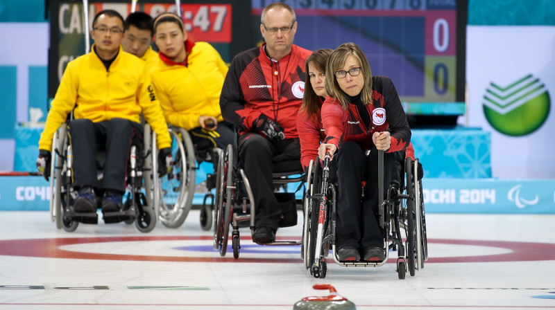 Kanādas izlase
Soču paralimpisko ziemas spēļu čempioni (2014)
Foto: WCF / Alina Pavlyuchik