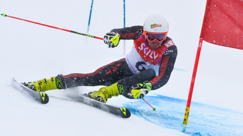 Kristaps Zvejnieks Baltijas kausa trasē
Foto: E.Lukšo/Ski.lv