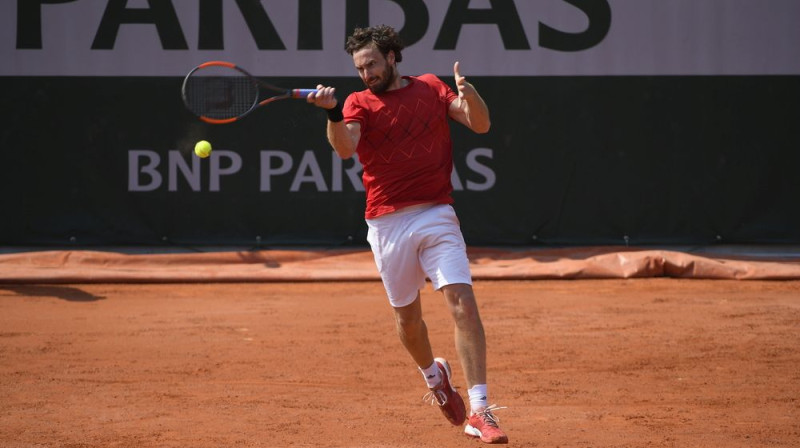 Ernests Gulbis Parīzē
Foto: Julien Crosnier / FFT