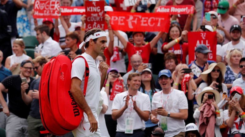 Rodžers Federers
Foto: Reuters/Scanpix