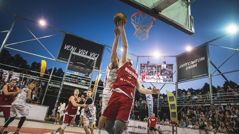 13. maija "Ghetto Basket" finālspēle Grīziņkalnā - "Ghetto Basket" pret "Russia U23"
Publicitātes foto
