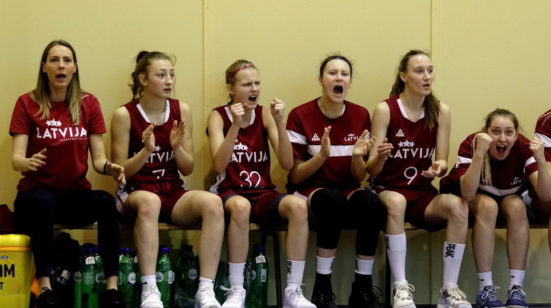 Latvijas U16 meitenes
Foto: basket.ee