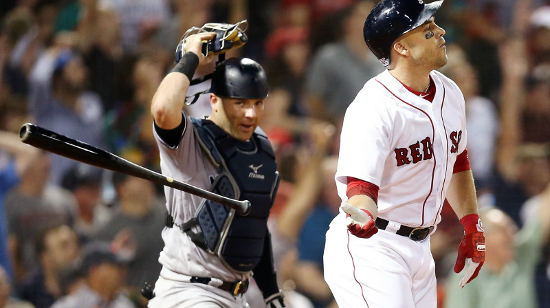 Stīvs Pīrss pēc kārtējā "Home run"
Foto: AFP/Scanpix