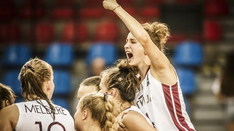 Nikola Ozola un Latvijas U18 izlase: cīņa par Eiropas finālu
Foto: FIBA