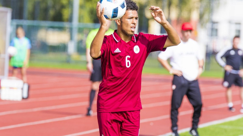 Deivids Titovs. Foto: Latvijas Futbola federācija