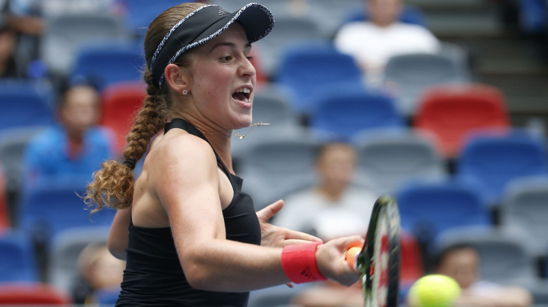 Aļona Ostapenko. Foto: EPA/Scanpix