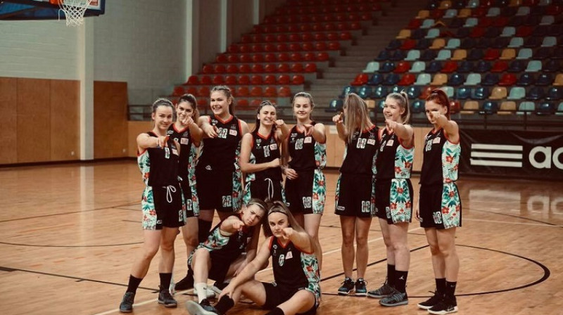 Daugavpils basketbolistes. Foto: Daugavpils