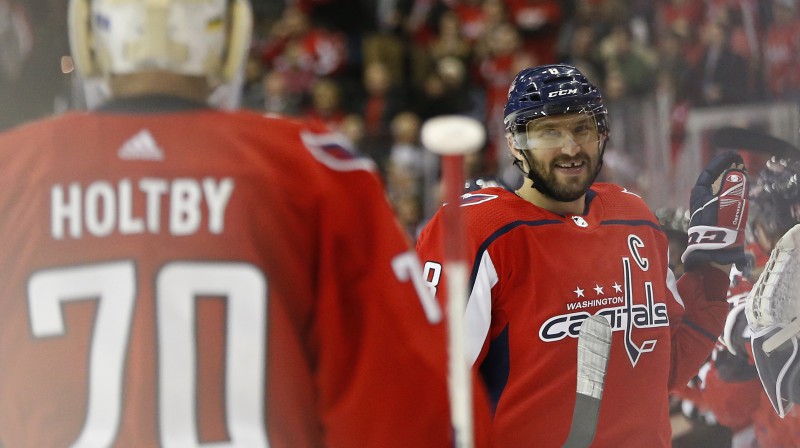 Aleksandrs Ovečkins. Foto: USA Today Sports/Scanpix