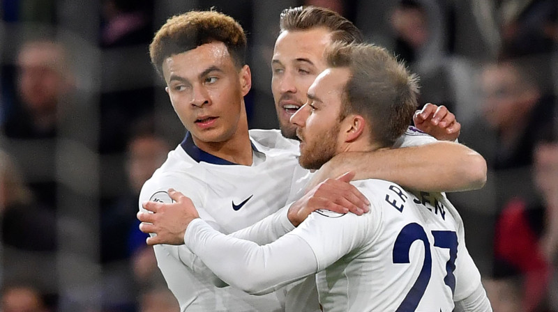 "Tottenham" futbolisti. Foto: AFP/Scanpix