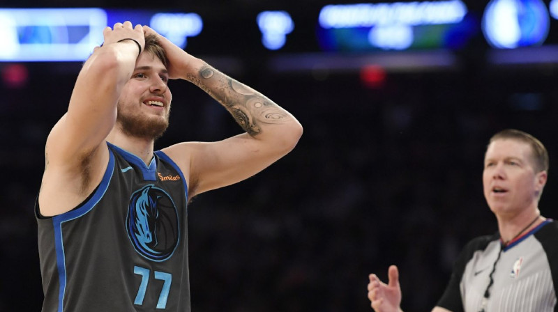 Luka Dončičs. Foto: AFP / Scanpix