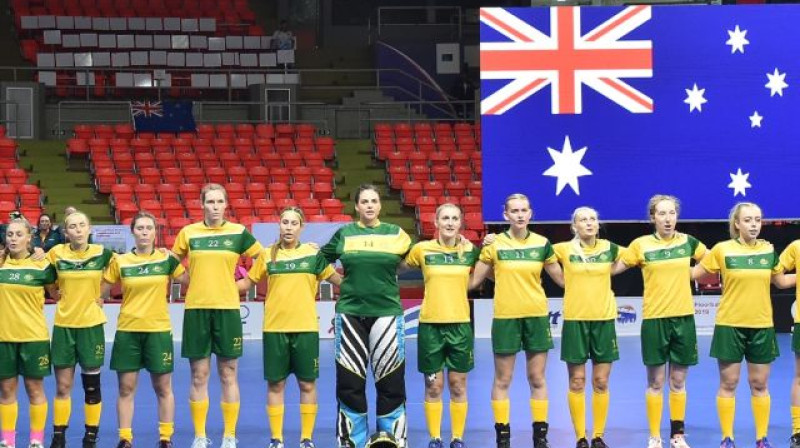 Austrālija savā reģionā atkal nepārspēta
Foto: IFF Floorball