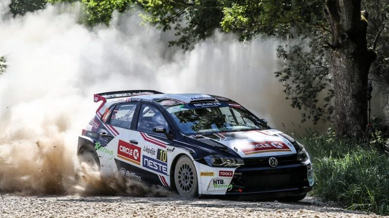 Ulivera Sūlberga ekipāža "Rally Liepāja". Foto: fiaerc.com