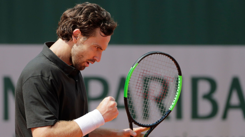 Ernests Gulbis. Foto: AFP/Scanpix