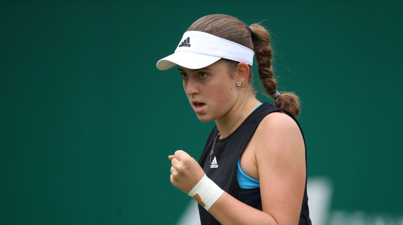 Aļona Ostapenko. Foto: Reuters/Scanpix