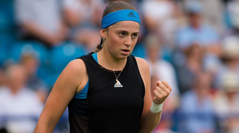 Aļona Ostapenko. Foto: Zuma Press/Scanpix