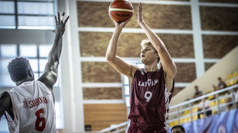 Armands Berķis. Foto: Latvijas Basketbola savienība