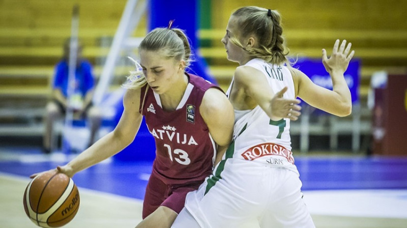 Ļiza Čumika: 18 punkti, astoņas atlēkušās bumbas un astoņas rezultatīvas piespēles. Foto: FIBA